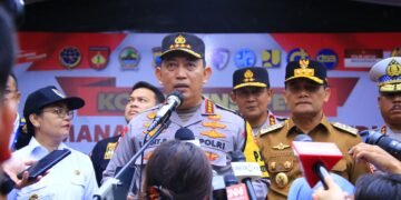 Tinjau Kalikangkung, Kapolri Tegaskan Rekayasa Lalin Efektif Bikin Arus Mudik Lancar