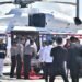 Helikopter AW 189 Polri Melaksanakan Pelayanan Penerbangan Kepresidenan untuk Presiden RI dan Presiden Perancis dengan Sukses