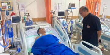Dir Samapta Polda Papua Kunjungi Anggota yang Terluka Akibat Serangan OTK di Yahukimo