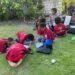 Subsatgas si-ipar polres jayapura ajak anak-anak dan mama-mama belajar di kompleks bahtera hebron, doyo baru